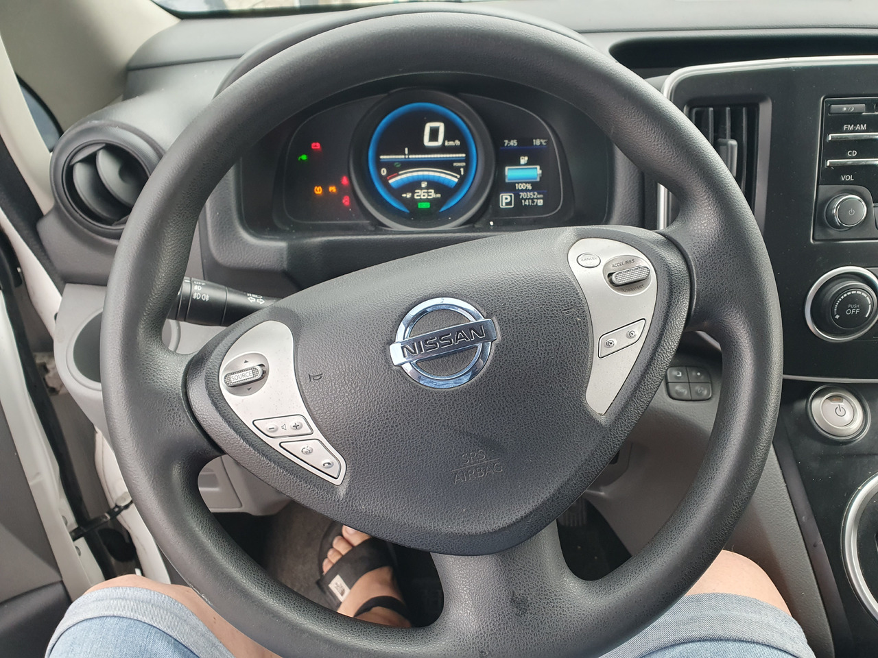 Nissan e-NV200 ELEKTRYK 40 Kwh 250 -300 km klima kamera - Furgão compacto, Carrinha elétrica: foto 5 Nissan e-NV200 ELEKTRYK 40 Kwh 250 -300 km klima kamera - Furgão compacto, Carrinha elétrica: foto 5