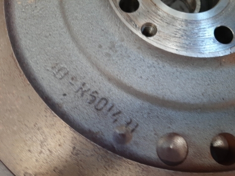 Claas Ares 800 Series 815 - 836 4wd Engine Flywheel 7700050637, R500317, R501411 - Volante do motor por Trator: foto 5 Claas Ares 800 Series 815 - 836 4wd Engine Flywheel 7700050637, R500317, R501411 - Volante do motor por Trator: foto 5