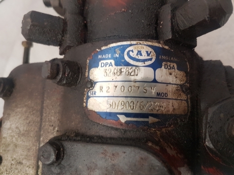 David Brown 990, 995, 996 Fuel Injection Pump K921356, 3248f820, Cav3248f820 - Bomba de combustivel por Mini trator: foto 3 David Brown 990, 995, 996 Fuel Injection Pump K921356, 3248f820, Cav3248f820 - Bomba de combustivel por Mini trator: foto 3