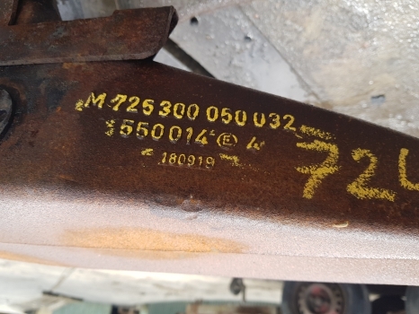 Fendt 724 S4 Front Axle Swing Arm M725300050032, G743300050030 - Suspensão: foto 5 Fendt 724 S4 Front Axle Swing Arm M725300050032, G743300050030 - Suspensão: foto 5