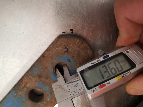 Ford 10, 30, 40, Tw Series, Weight Plate Clamp 82005143, E0nn3n245aa11b - Contrapeso: foto 5 Ford 10, 30, 40, Tw Series, Weight Plate Clamp 82005143, E0nn3n245aa11b - Contrapeso: foto 5