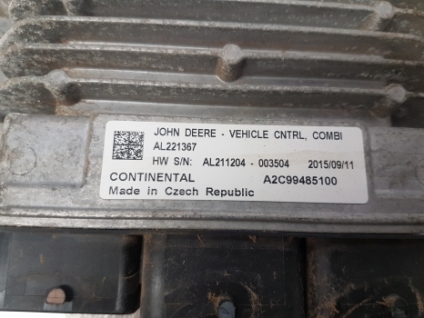 John Deere 6115m, 6m Series Ecu Eletronic Control Unit Al221367, Al211204 - Centralina electrónica por Trator: foto 3 John Deere 6115m, 6m Series Ecu Eletronic Control Unit Al221367, Al211204 - Centralina electrónica por Trator: foto 3
