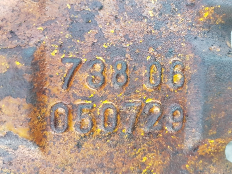 Matbro Clark-hurth 172/392, Front Axle Housing 73806050729, 738.06.050.729 - Eixo dianteiro: foto 4 Matbro Clark-hurth 172/392, Front Axle Housing 73806050729, 738.06.050.729 - Eixo dianteiro: foto 4