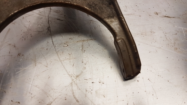 Transmissão por Trator Old Stock Old Stock Transmission Control Fork And Rail 82852615: foto 9