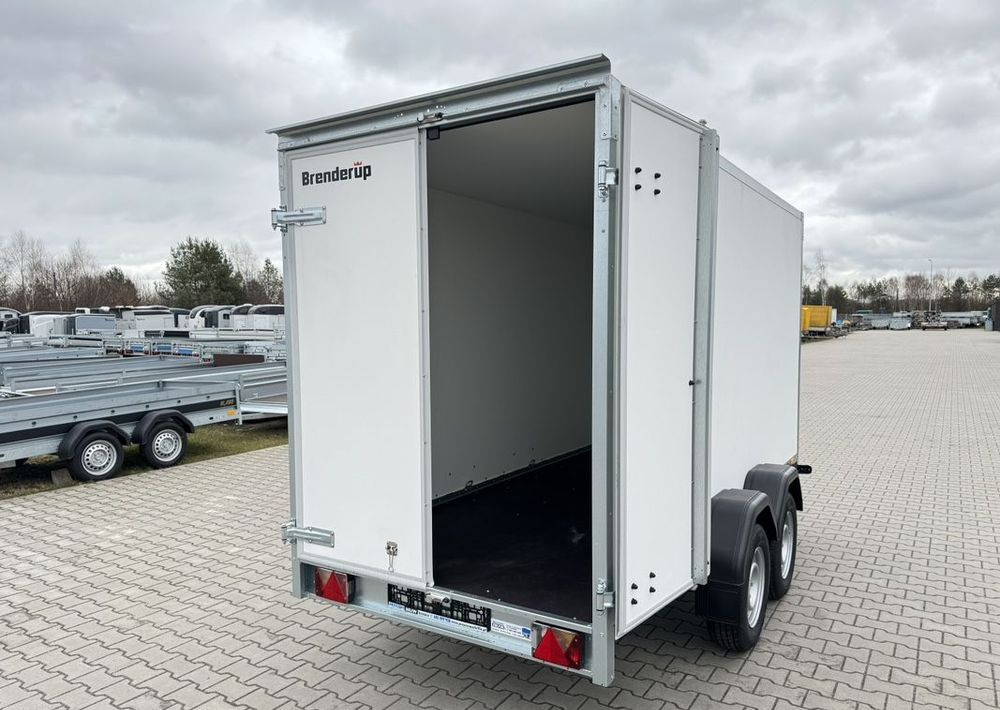 Reboque furgão novo BRENDERUP Cargo 7350 TBD drzwi 350x155x185 cm: foto 20