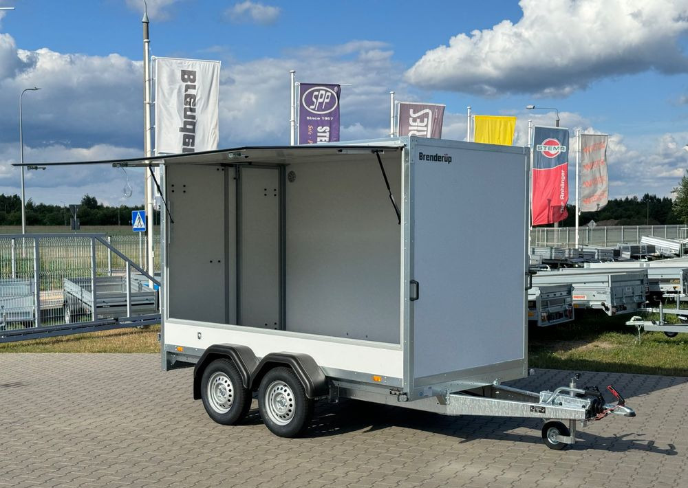 Reboque furgão novo BRENDERUP Cargo CD300TB 300x155x185 cm 2000 kg drzwi + klapa: foto 7