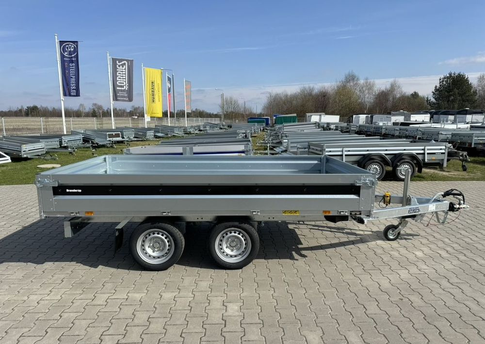 Brenderup BT4310STB2700 308x168 cm wywrotka 2 osie 2700 kg - Reboque basculante: foto 4 Brenderup BT4310STB2700 308x168 cm wywrotka 2 osie 2700 kg - Reboque basculante: foto 4
