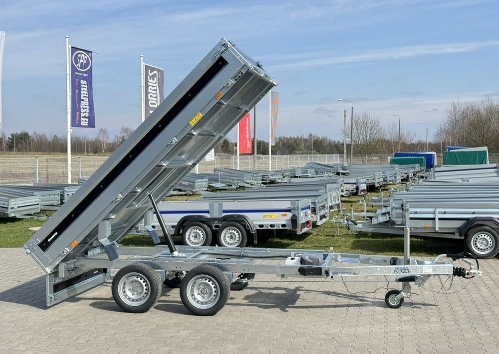 Brenderup BT4310STB2700 308x168 cm wywrotka 2 osie 2700 kg - Reboque basculante: foto 1 Brenderup BT4310STB2700 308x168 cm wywrotka 2 osie 2700 kg - Reboque basculante: foto 1