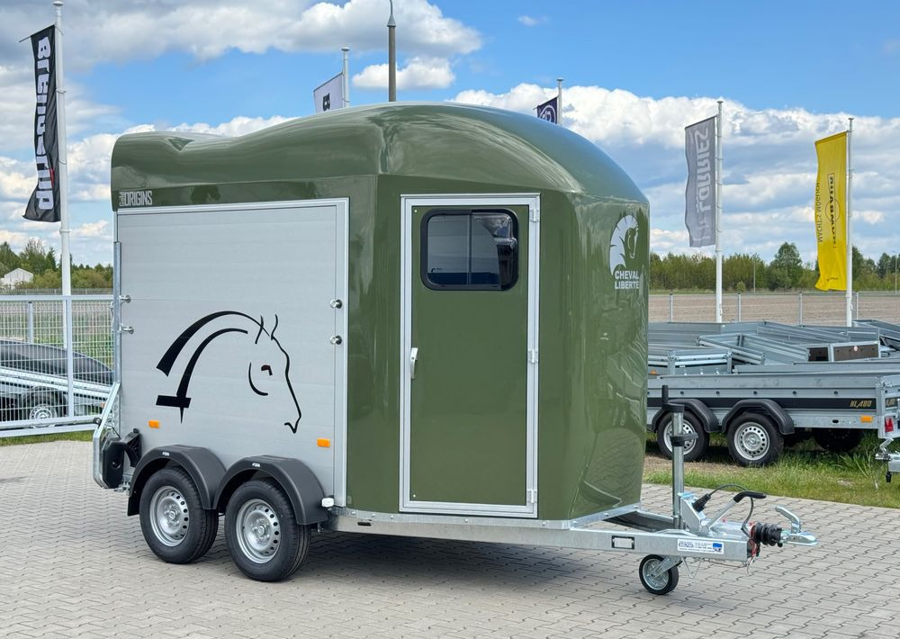 CHEVAL LIBERTÉ Gold Orgin ALU + siodlarnia - do przewozu 2 koni | 2000 kg - Reboque para cavalos: foto 2 CHEVAL LIBERTÉ Gold Orgin ALU + siodlarnia - do przewozu 2 koni | 2000 kg - Reboque para cavalos: foto 2