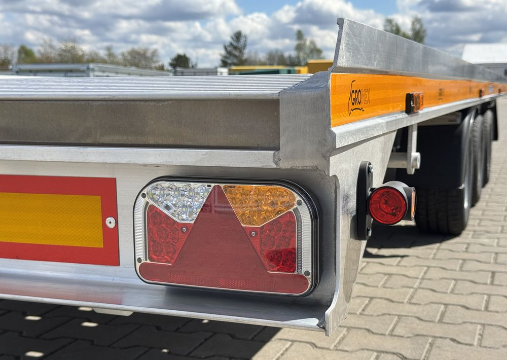 GROMEX L3-3500-6 | 600 x 210 cm / 3500 kg / lampy LED / koło zapasowe / najazdy ALU - Reboque transporte de veículos: foto 4 GROMEX L3-3500-6 | 600 x 210 cm / 3500 kg / lampy LED / koło zapasowe / najazdy ALU - Reboque transporte de veículos: foto 4