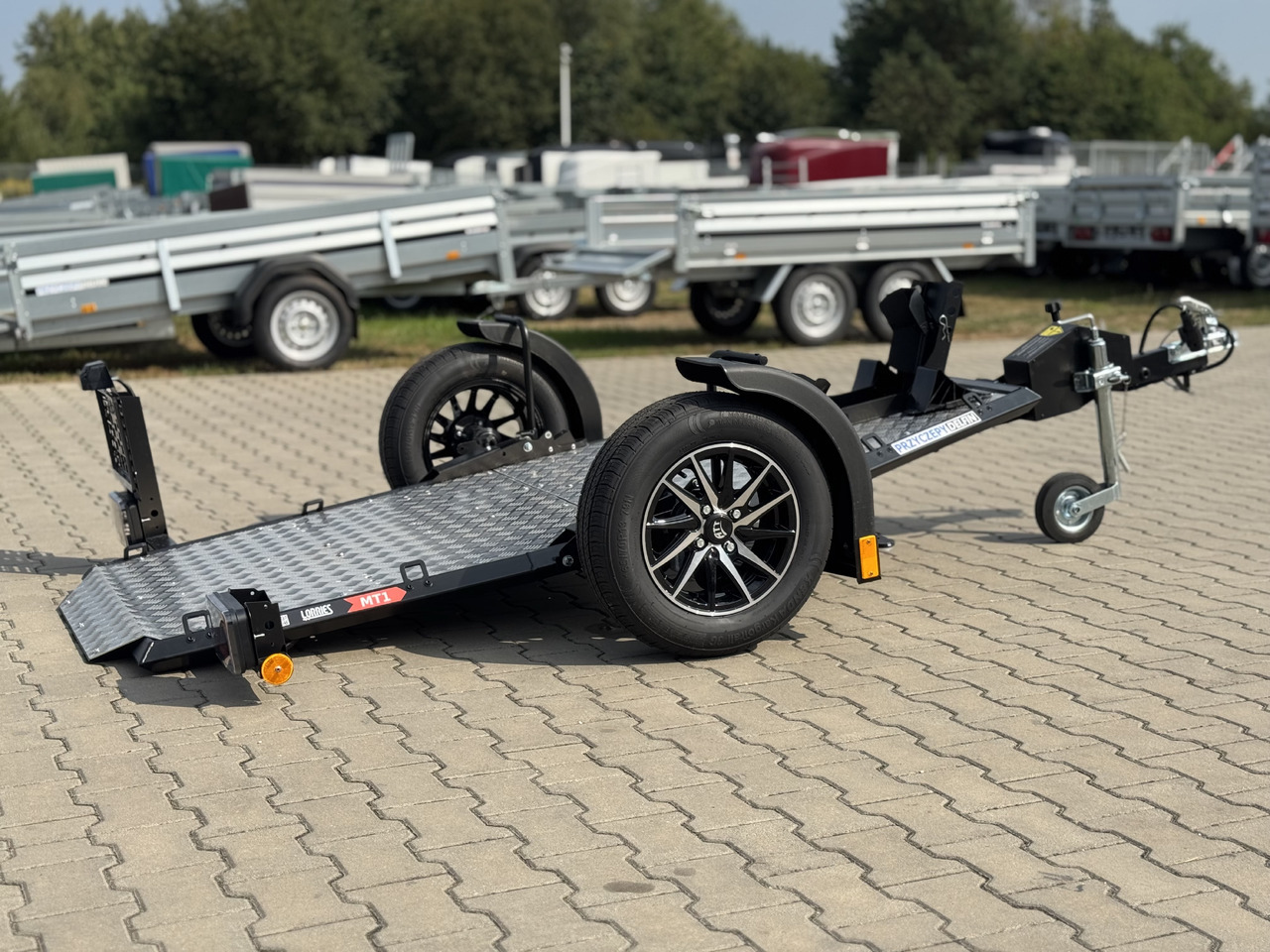 LORRIES MT-1 - przyczepa do przewozu 1 motocykla - Reboque para moto: foto 2 LORRIES MT-1 - przyczepa do przewozu 1 motocykla - Reboque para moto: foto 2