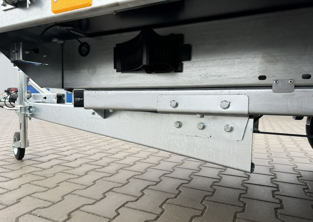 Reboque plataforma/ Caixa aberta novo NEPTUN Nordica N13-302 2 KPS GN274 | 302 x 151 x 40 cm / 1300 kg: foto 9