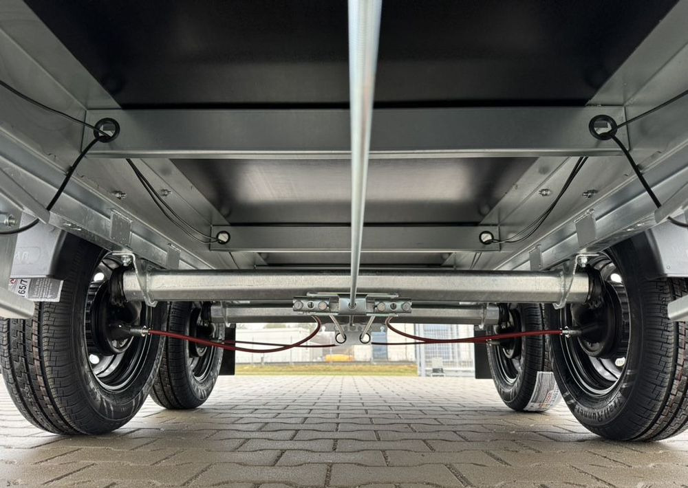 Reboque plataforma/ Caixa aberta novo NEPTUN Nordica N13-302 2 KPS GN274 | 302 x 151 x 40 cm / 1300 kg: foto 6