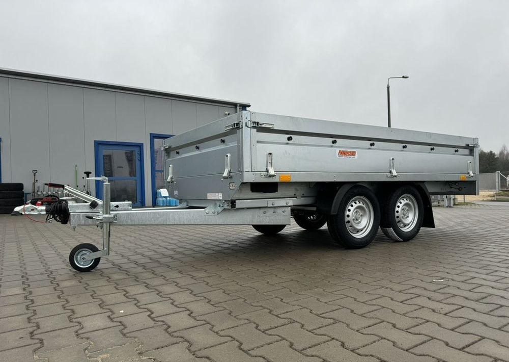 Reboque plataforma/ Caixa aberta novo NEPTUN Nordica N13-302 2 KPS GN274 | 302 x 151 x 40 cm / 1300 kg: foto 7