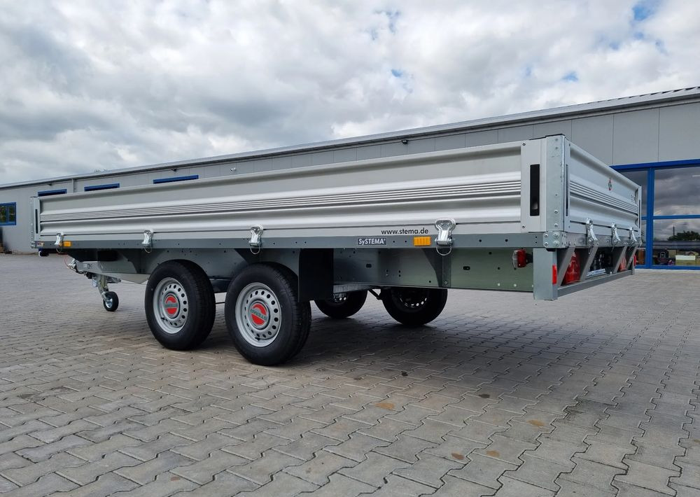 Reboque plataforma/ Caixa aberta novo STEMA Stema SH O2 27-40-20.2 Przyczepa 401x203 cm 2,7T: foto 5