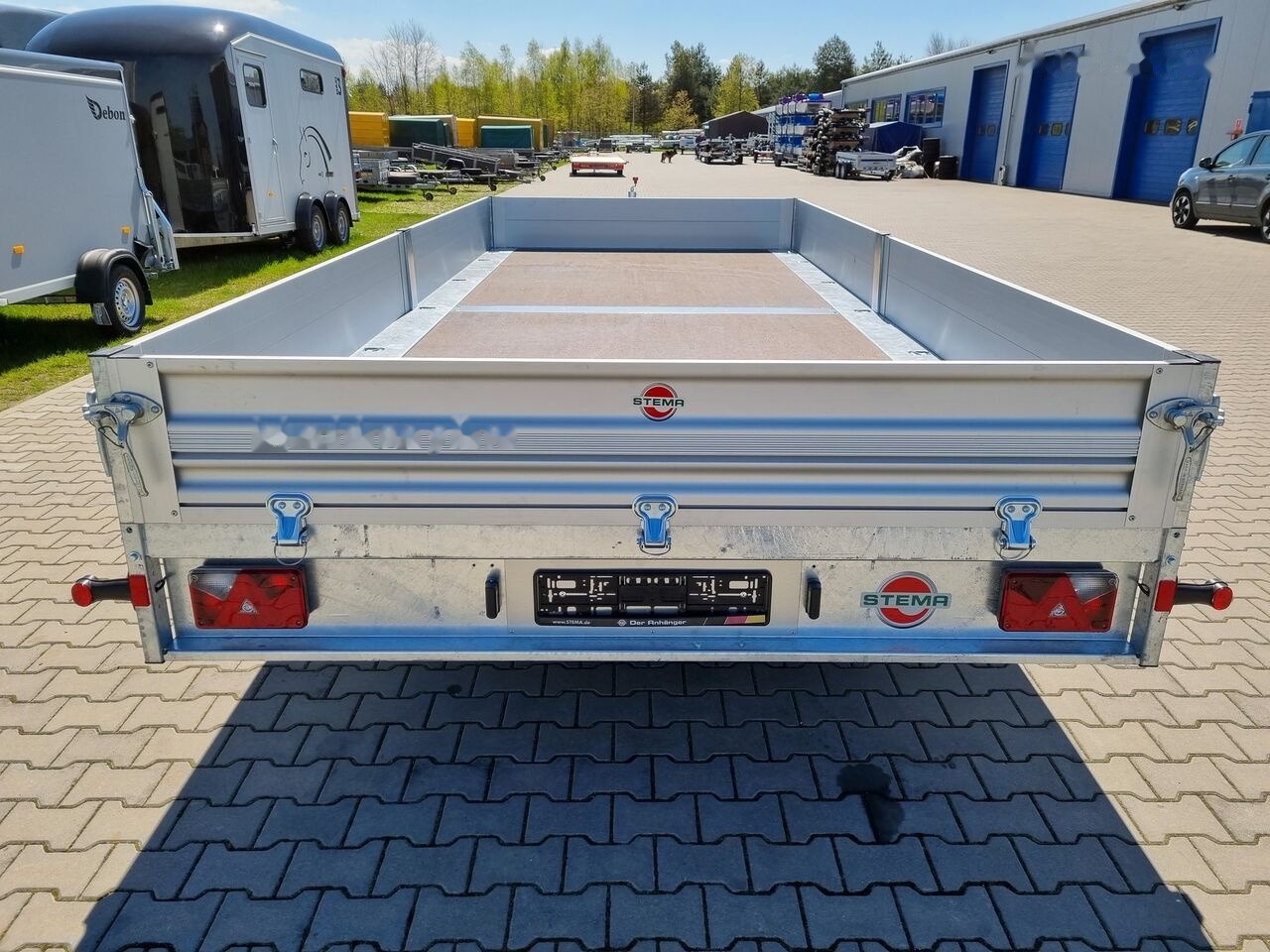 Stema SHP O2 35-52-22.2 przyczepa skrzyniowa 5x2m otwierane burty - Reboque plataforma/ Caixa aberta: foto 4 Stema SHP O2 35-52-22.2 przyczepa skrzyniowa 5x2m otwierane burty - Reboque plataforma/ Caixa aberta: foto 4