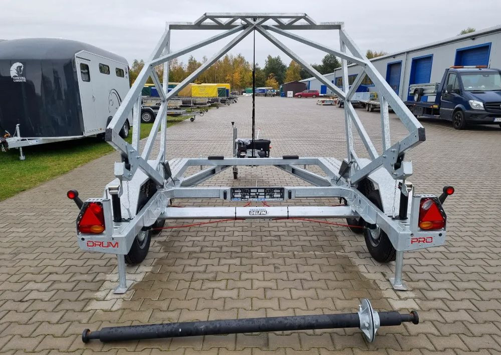 Reboque para bobinas novo TA-NO DRUM 3500 PRO - cable trailer electric winch: foto 13