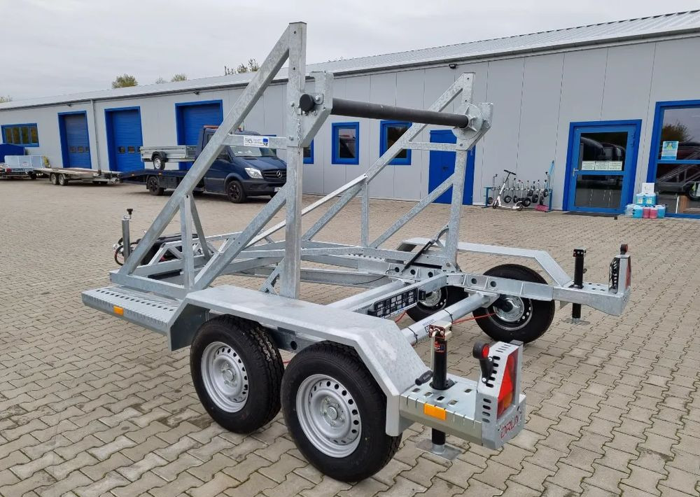 Reboque para bobinas novo TA-NO DRUM 3500 PRO - cable trailer electric winch: foto 5