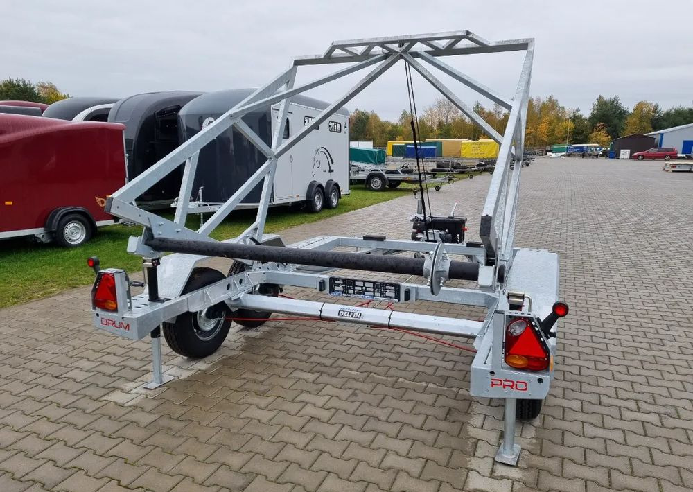 Reboque para bobinas novo TA-NO DRUM 3500 PRO - cable trailer electric winch: foto 12