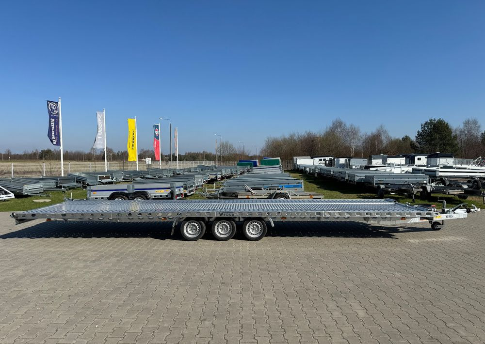 WIOLA L35G85 | 844x204 cm | 3500kg | wypełnienie blachą - Reboque transporte de veículos: foto 3 WIOLA L35G85 | 844x204 cm | 3500kg | wypełnienie blachą - Reboque transporte de veículos: foto 3