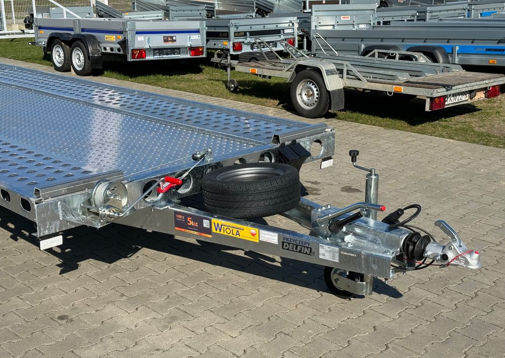 WIOLA L35G85 | 844x204 cm | 3500kg | wypełnienie blachą - Reboque transporte de veículos: foto 2 WIOLA L35G85 | 844x204 cm | 3500kg | wypełnienie blachą - Reboque transporte de veículos: foto 2