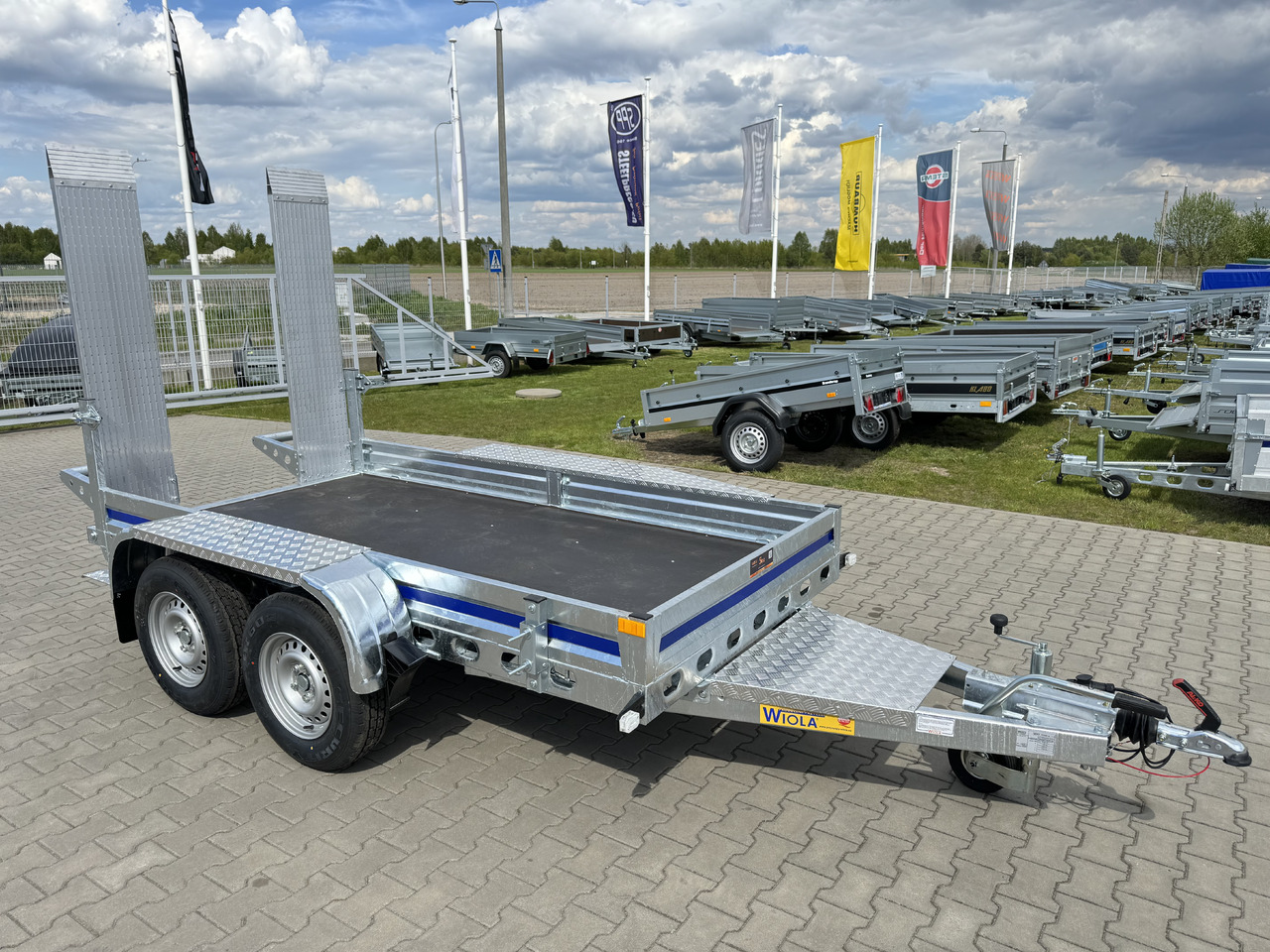 Wiola B2730 GVW 2700 kg machine transporter mini excavator 292x142 cm - Reboque porta máquinas: foto 5 Wiola B2730 GVW 2700 kg machine transporter mini excavator 292x142 cm - Reboque porta máquinas: foto 5