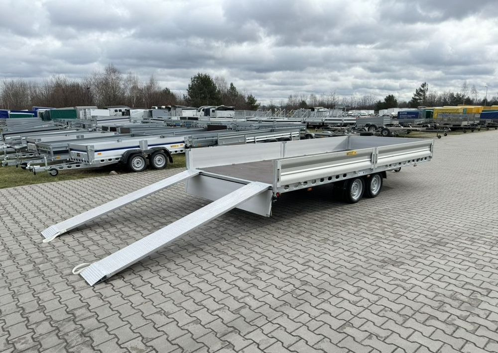Wiola Multitrailer 3.5S | 500 x 210 cm | najazdy aluminiowe | burty aluminiowe - Reboque plataforma/ Caixa aberta: foto 2 Wiola Multitrailer 3.5S | 500 x 210 cm | najazdy aluminiowe | burty aluminiowe - Reboque plataforma/ Caixa aberta: foto 2
