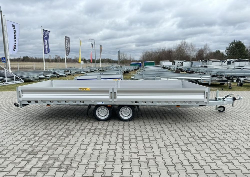 Wiola Multitrailer 3.5S | 500 x 210 cm | najazdy aluminiowe | burty aluminiowe - Reboque plataforma/ Caixa aberta: foto 4 Wiola Multitrailer 3.5S | 500 x 210 cm | najazdy aluminiowe | burty aluminiowe - Reboque plataforma/ Caixa aberta: foto 4