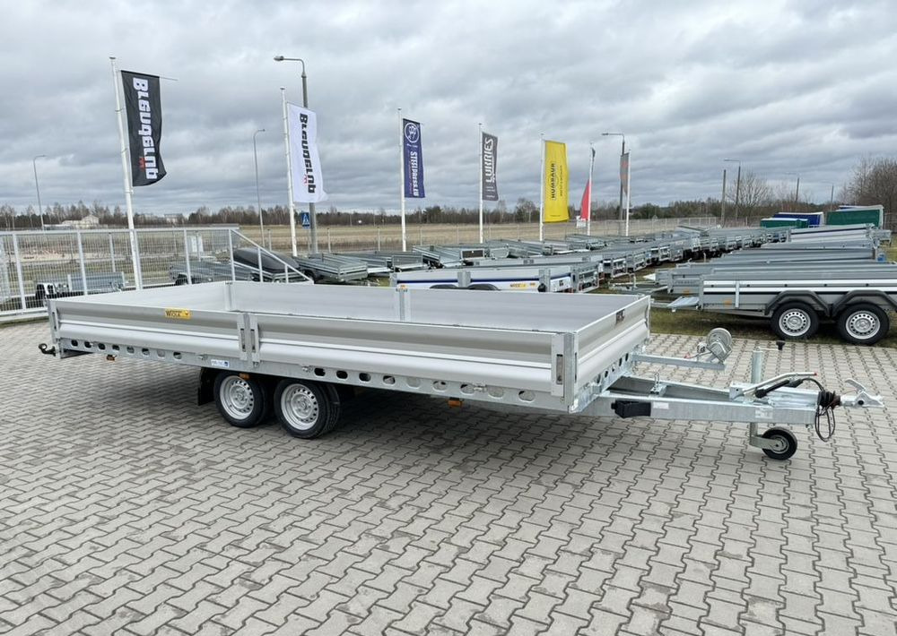 Wiola Multitrailer 3.5S | 500 x 210 cm | najazdy aluminiowe | burty aluminiowe - Reboque plataforma/ Caixa aberta: foto 3 Wiola Multitrailer 3.5S | 500 x 210 cm | najazdy aluminiowe | burty aluminiowe - Reboque plataforma/ Caixa aberta: foto 3
