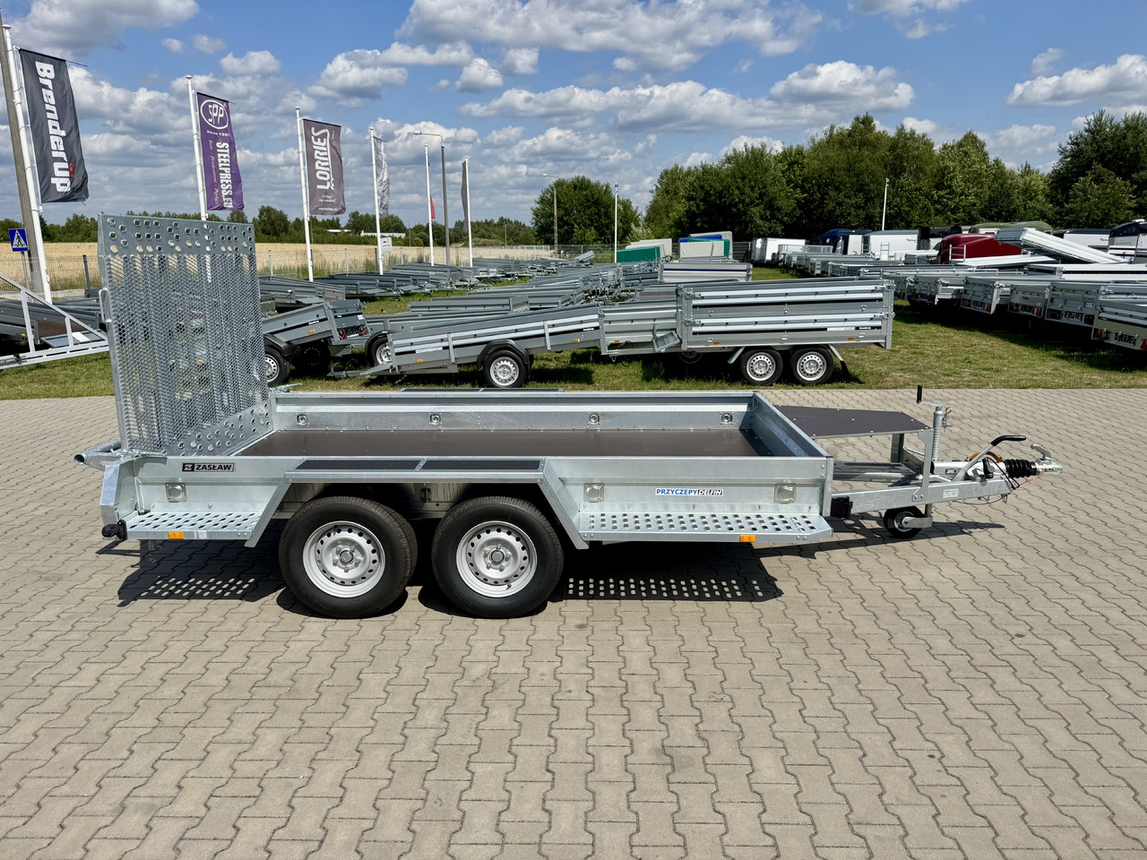 ZASŁAW MK350TH - Reboque porta máquinas: foto 2 ZASŁAW MK350TH - Reboque porta máquinas: foto 2
