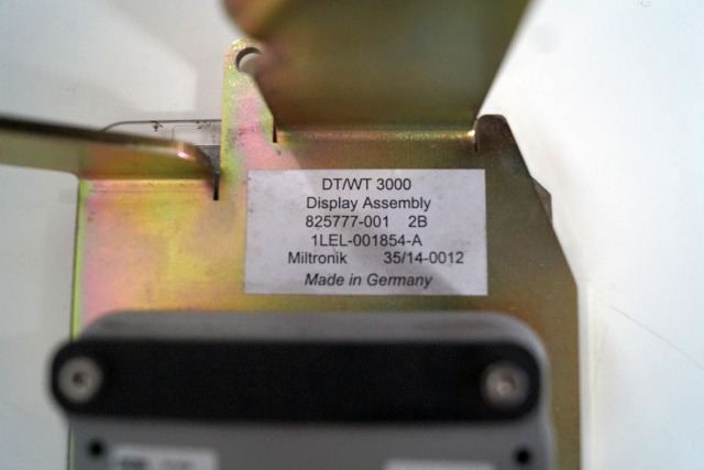 Crown 825777-001 | DT/WT 3000 Display ASSEMBLY 825777-001 2B 1LEL-001854-A Mitro DT/WT 3000 Display ASSEMBLY 825777-001 2B 1LEL-001854-A Mitronik 35/14-0012 - Painel de instrumentos por Equipamento de movimentação: foto 3 Crown 825777-001 | DT/WT 3000 Display ASSEMBLY 825777-001 2B 1LEL-001854-A Mitro DT/WT 3000 Display ASSEMBLY 825777-001 2B 1LEL-001854-A Mitronik 35/14-0012 - Painel de instrumentos por Equipamento de movimentação: foto 3