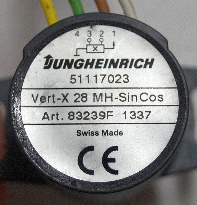 Jungheinrich 51117023 | Sinus Cosinus sensor steering - Sensor por Equipamento de movimentação: foto 4 Jungheinrich 51117023 | Sinus Cosinus sensor steering - Sensor por Equipamento de movimentação: foto 4