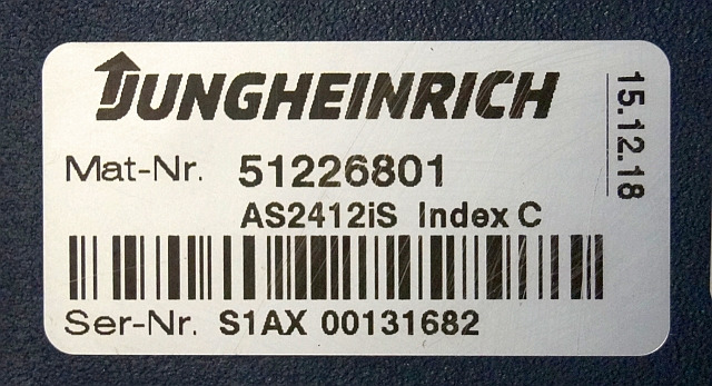 Jungheinrich 51226801 | Rij/hef/stuur regeling drive/lift/steering controller A - Centralina electrónica por Equipamento de movimentação: foto 2 Jungheinrich 51226801 | Rij/hef/stuur regeling drive/lift/steering controller A - Centralina electrónica por Equipamento de movimentação: foto 2