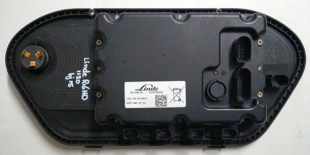Linde 0009400747 | Display LDU-01/11 SR03 1502030113 from Linde R16HD-01 year 2 - Painel de instrumentos por Equipamento de movimentação: foto 2 Linde 0009400747 | Display LDU-01/11 SR03 1502030113 from Linde R16HD-01 year 2 - Painel de instrumentos por Equipamento de movimentação: foto 2