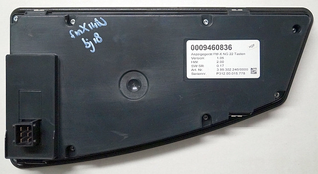 Still 0009460836 | Display V1.05 HW 2.00 Sw. 0.17 from Still FMX14N year 2018 - Painel de instrumentos por Equipamento de movimentação: foto 2 Still 0009460836 | Display V1.05 HW 2.00 Sw. 0.17 from Still FMX14N year 2018 - Painel de instrumentos por Equipamento de movimentação: foto 2