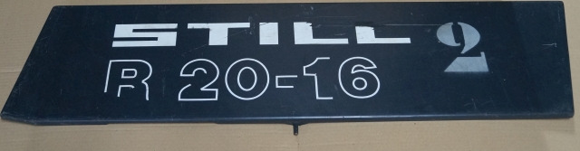Still 0606754 | R20-16/18/20 links left - Carroceria e exterior por Equipamento de movimentação: foto 1 Still 0606754 | R20-16/18/20 links left - Carroceria e exterior por Equipamento de movimentação: foto 1