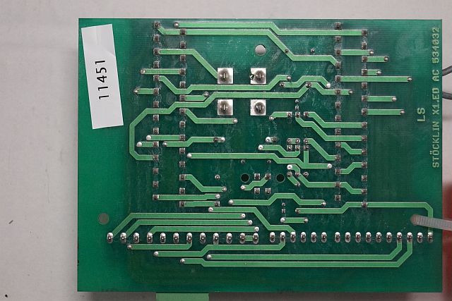 Stocklin 534032 | Controle card XI ED AC for EDF1000 year 2007 - Centralina electrónica por Equipamento de movimentação: foto 2 Stocklin 534032 | Controle card XI ED AC for EDF1000 year 2007 - Centralina electrónica por Equipamento de movimentação: foto 2