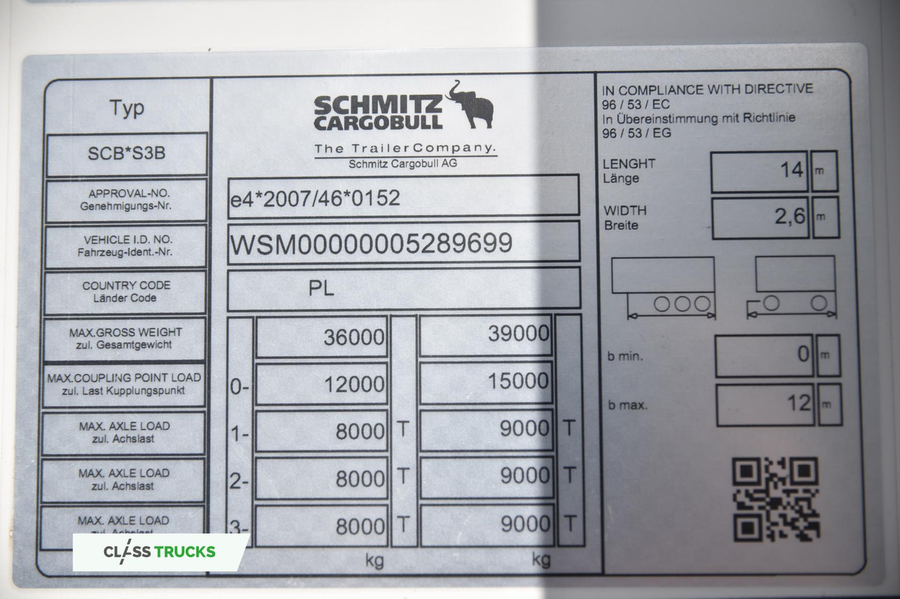 Semi-reboque frigorífico Schmitz Cargobull SKO FP 60 Carrier Vector 1550: foto 19