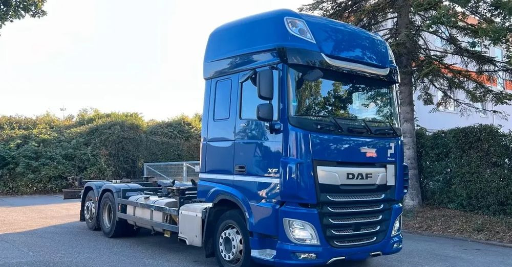 DAF XF 480 |Euro 6 | Automat | Retarder | Mobilna klimatyzacja | 6x2 | oś skrętna podnoszona | 193.000 km - Camião chassi: foto 1 DAF XF 480 |Euro 6 | Automat | Retarder | Mobilna klimatyzacja | 6x2 | oś skrętna podnoszona | 193.000 km - Camião chassi: foto 1