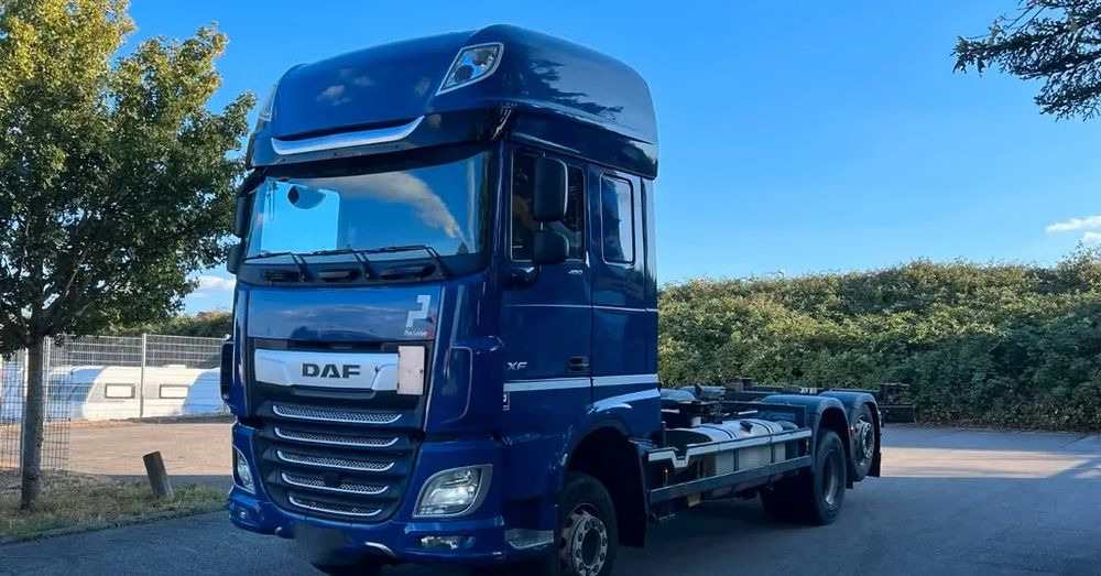 DAF XF 480 |Euro 6 | Automat | Retarder | Mobilna klimatyzacja | 6x2 | oś skrętna podnoszona | 193.000 km - Camião chassi: foto 2 DAF XF 480 |Euro 6 | Automat | Retarder | Mobilna klimatyzacja | 6x2 | oś skrętna podnoszona | 193.000 km - Camião chassi: foto 2