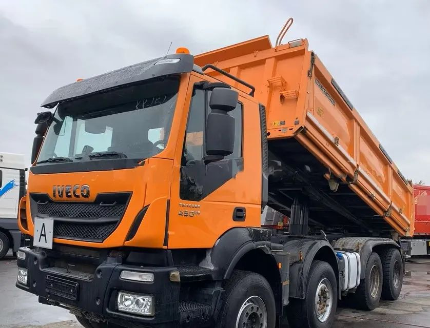 Iveco Trakker 450 E6 / BB/ 8x4 / Wywrotka Meiller 3-stronna / Bordmatik / Automat / Retarder - Camião basculante: foto 1 Iveco Trakker 450 E6 / BB/ 8x4 / Wywrotka Meiller 3-stronna / Bordmatik / Automat / Retarder - Camião basculante: foto 1