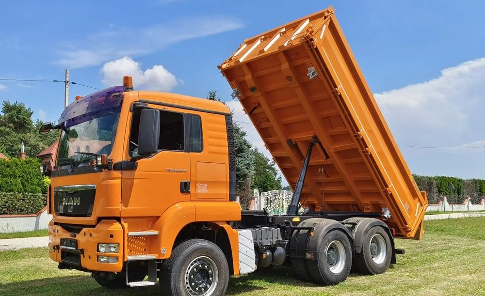 MAN TGS 26.440 | 6x4 | Retarder | Wywrotka Meiller  trójstronna | Euro 5 | - Camião basculante: foto 1 MAN TGS 26.440 | 6x4 | Retarder | Wywrotka Meiller  trójstronna | Euro 5 | - Camião basculante: foto 1