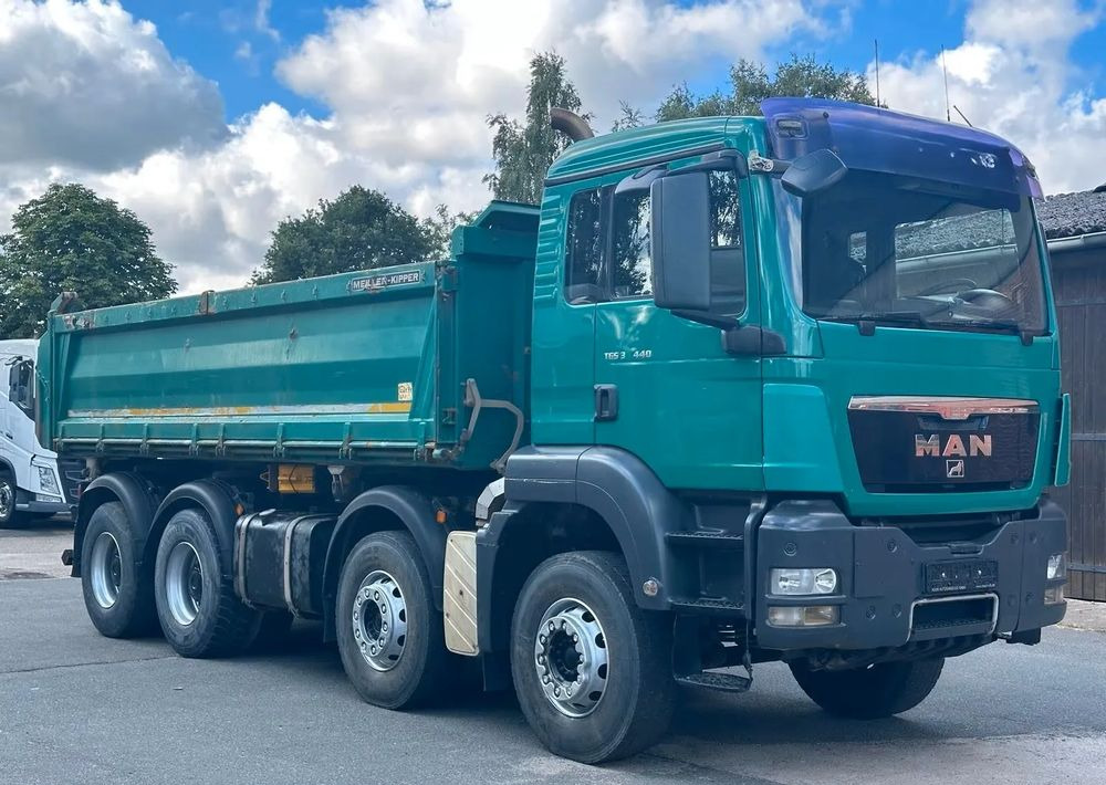 MAN TGS 35.440 8x4 Meiller Trójstronna wywrotka Bordmatik | Retarder | Euro 5 - Camião basculante: foto 3 MAN TGS 35.440 8x4 Meiller Trójstronna wywrotka Bordmatik | Retarder | Euro 5 - Camião basculante: foto 3