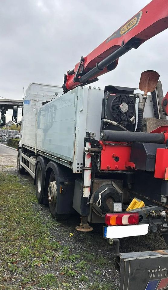 Mercedes-Benz ACTROS 2545 / 6x2 / HDS Palfinger PK 20.501 sterowany radiowo / Przyczepa w zestawie / Euro6/ Przebieg 340 000km - Camião de caixa aberta/ Plataforma, Camião grua: foto 3 Mercedes-Benz ACTROS 2545 / 6x2 / HDS Palfinger PK 20.501 sterowany radiowo / Przyczepa w zestawie / Euro6/ Przebieg 340 000km - Camião de caixa aberta/ Plataforma, Camião grua: foto 3
