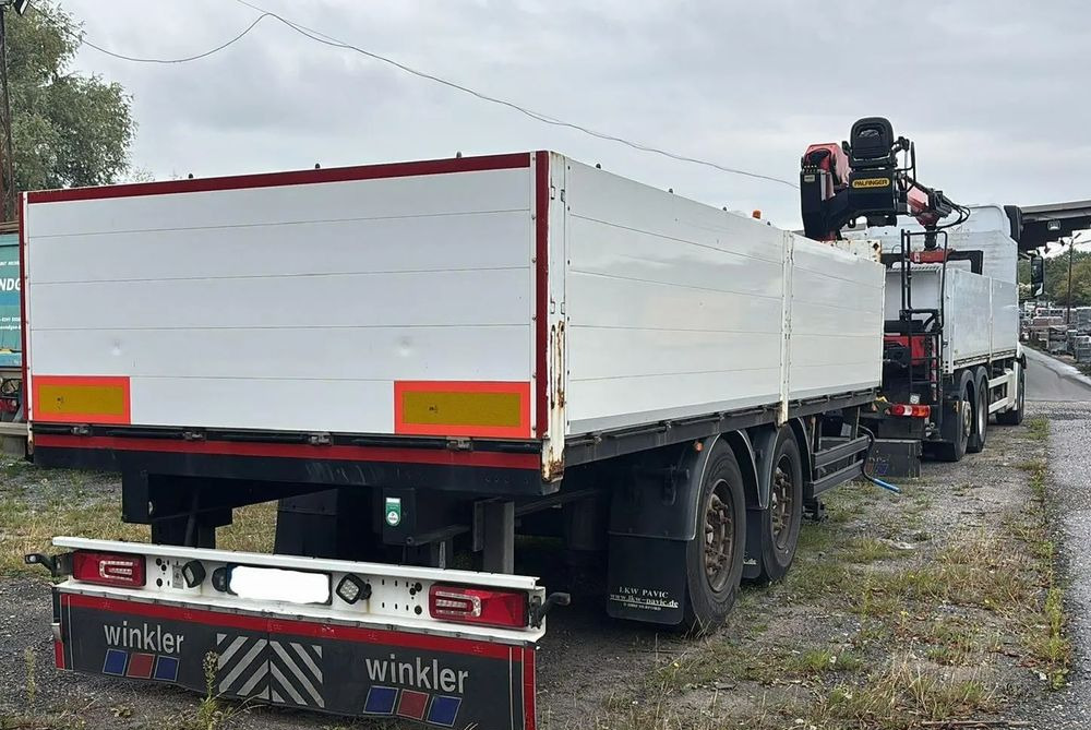 Mercedes-Benz ACTROS 2545 / 6x2 / HDS Palfinger PK 20.501 sterowany radiowo / Przyczepa w zestawie / Euro6/ Przebieg 340 000km - Camião de caixa aberta/ Plataforma, Camião grua: foto 4 Mercedes-Benz ACTROS 2545 / 6x2 / HDS Palfinger PK 20.501 sterowany radiowo / Przyczepa w zestawie / Euro6/ Przebieg 340 000km - Camião de caixa aberta/ Plataforma, Camião grua: foto 4