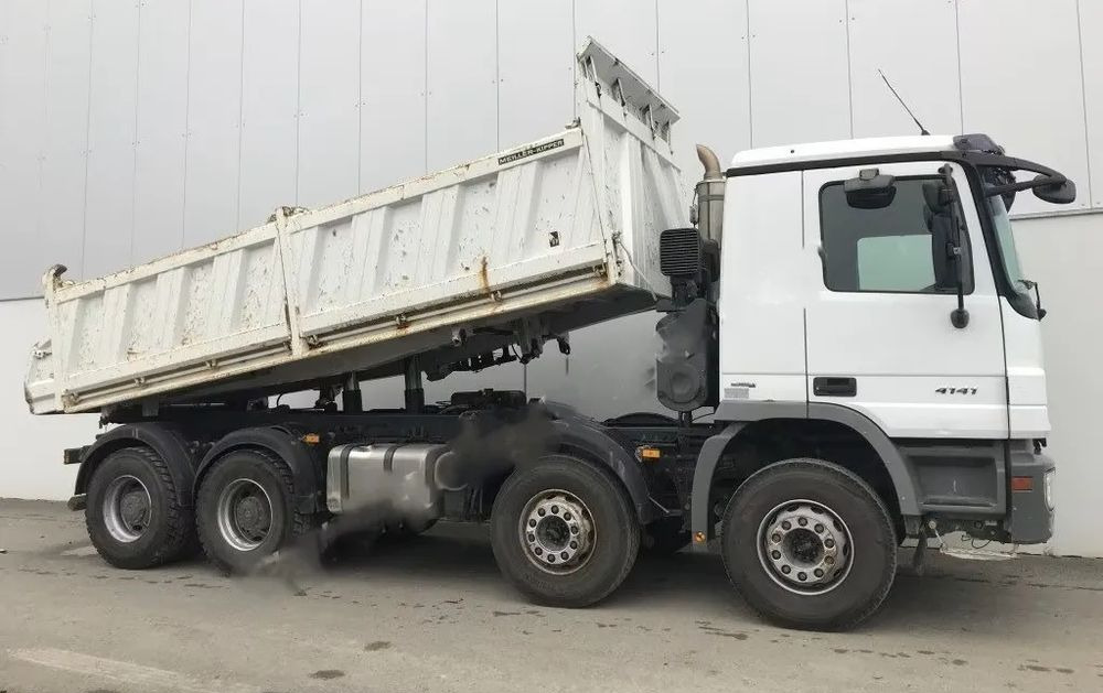 Mercedes-Benz Actros 4141 K 8x4 • 3-stronny wywrot • Bordmatik • Tempomat •Euro4 - Camião basculante: foto 3 Mercedes-Benz Actros 4141 K 8x4 • 3-stronny wywrot • Bordmatik • Tempomat •Euro4 - Camião basculante: foto 3