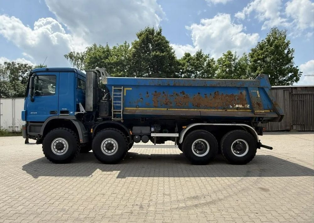 Mercedes-Benz Actros 4141AK 8x8 | Wywrotka Meiller | TELLIGENT z sprzęgłem system stabilizacji jazdy | Euro 5 - Camião basculante: foto 2 Mercedes-Benz Actros 4141AK 8x8 | Wywrotka Meiller | TELLIGENT z sprzęgłem system stabilizacji jazdy | Euro 5 - Camião basculante: foto 2
