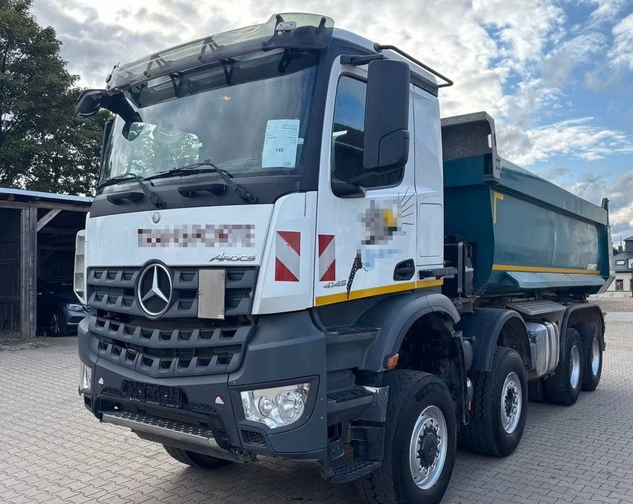 Mercedes-Benz Arocs 4145 AK 8x6 | Wywrotka trójstronna Schmitz Mulde | Klima | Kamera | - Camião basculante: foto 2 Mercedes-Benz Arocs 4145 AK 8x6 | Wywrotka trójstronna Schmitz Mulde | Klima | Kamera | - Camião basculante: foto 2