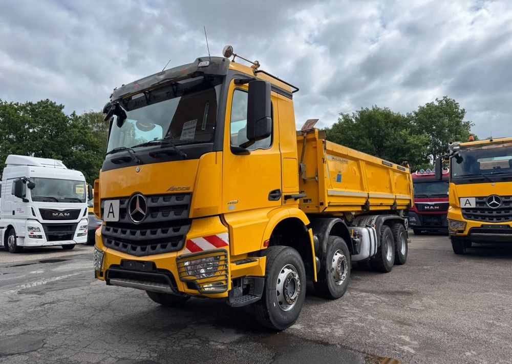 Mercedes-Benz Arocs 4151 8x4 • Retarder • Meiller Bordmatik • Euro 6c - Camião basculante: foto 1 Mercedes-Benz Arocs 4151 8x4 • Retarder • Meiller Bordmatik • Euro 6c - Camião basculante: foto 1