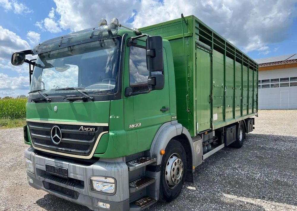 Mercedes-Benz Axor 1833 6x2 | Samochód do transportu bydła | 2009 | 450 000 km - Camião transporte de gado: foto 1 Mercedes-Benz Axor 1833 6x2 | Samochód do transportu bydła | 2009 | 450 000 km - Camião transporte de gado: foto 1